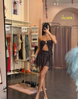 Coordinato paillettes